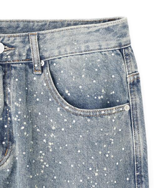 DANKE SCHON（ダンケシェーン）の「【WEB&DEPOT限定】DankeSchon/ダンケシェーン/RHINESTONE DENIM（デニムパンツ・メンズ・その他4・XL/L/M）」の3枚目の写真