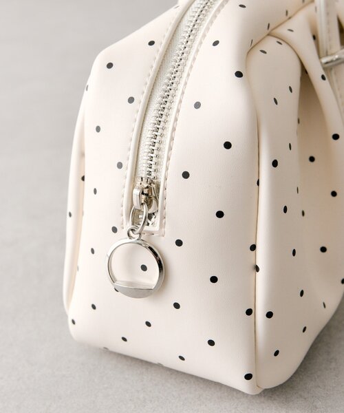 mystic(ミスティック)の「ロングハンドワイドBAG(トートバッグ・レディース・ボルドー/アイボリー・ONE SIZE)」の11枚目の写真