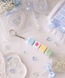 Mayree（メイリー）の「【Bls】【ZA】【Bling Leads】カラフルキーキャップ キーホルダー(BL)（キーホルダー）」