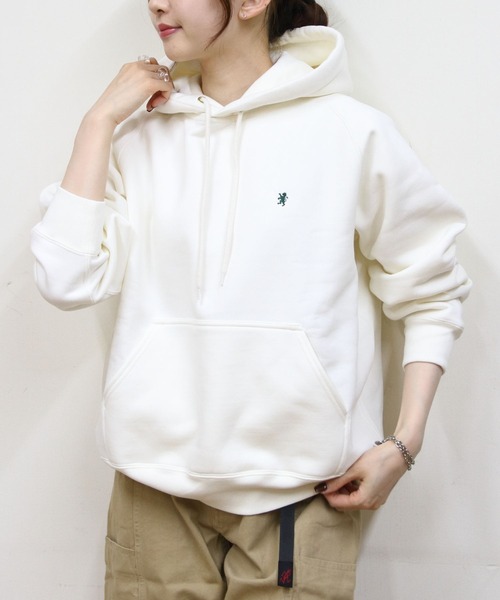 GYMPHLEX（ジムフレックス）の「Gymphlex/ジムフレックス　スウィングスリーブフーデッドプルオーバー　SWING SLEEVE HOODED PULLOVER　GY-C0293 TCF（スウェット・レディース・チャコールグレー/アイボリー/ネイビー/トップグレー・14）」の2枚目の写真