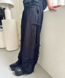 【TUNE】サイドリボンドットパンツ