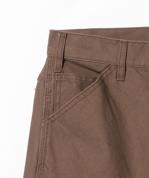 BEAMS HEART(ビームスハート)の「コットンダック ダブルニー ワイドパンツ(その他パンツ・メンズ・ライトブラウン/ブラック・MEDIUM/LARGE/SMALL)」の13枚目の写真