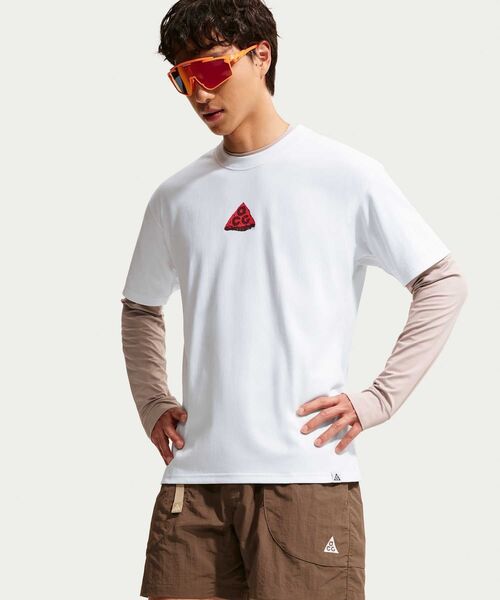 ACG(エィシージー)の「ACG メンズ Dri-FIT Tシャツ / ACG Men's Dri-FIT T-Shirt IM6178-121 Summit White(Tシャツ/カットソー・メンズ・アイボリー・XL/S/2XL/L/M)」の3枚目の写真