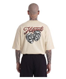 HANG OUT（ ）の「X タトゥーイズム スマイルクライ ハフェタル Tシャツ (アイボリー)（Tシャツ/カットソー）」