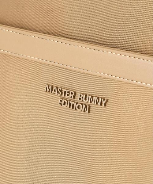 MASTER BUNNY EDITION(マスターバニーエディション)の「【MASTER BUNNY EDITION】Peツイルトートバッグ (UNISEX)(トートバッグ・レディース・ベージュ・FREE)」の5枚目の写真
