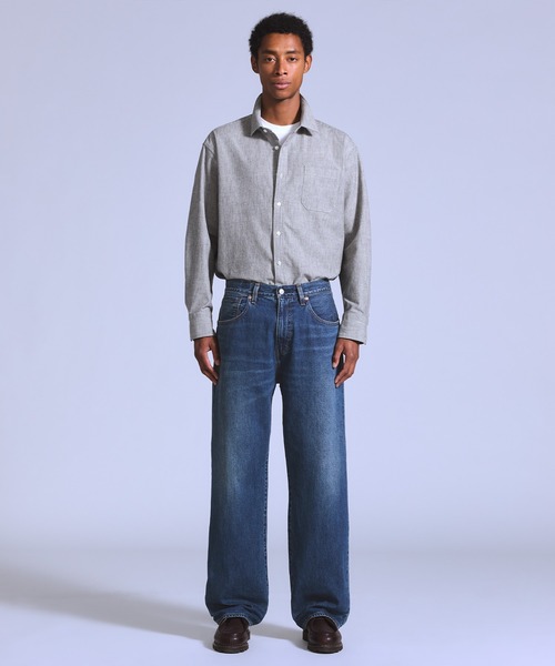 Levi's（リーバイス）の「Levi's/リーバイス BLUETAB(TM) MARKER ルーズジーンズ（デニムパンツ・メンズ・ダークインディゴブルー・W28 L32/W30 L32/W32 L32/W34 L32/W36 L32）」の2枚目の写真