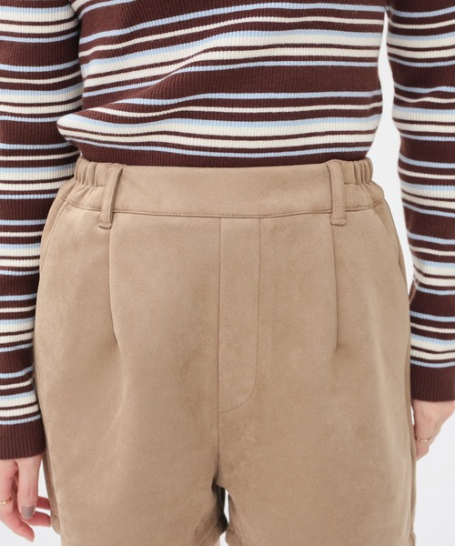 Honeys(ハニーズ)の「スエードショートパンツ(その他パンツ・レディース・ブラウン/ベージュ・L/LL/M/S/SS)」の14枚目の写真