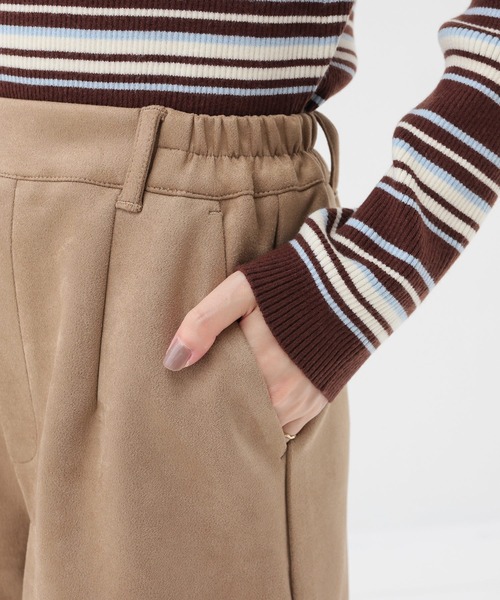 Honeys(ハニーズ)の「スエードショートパンツ(その他パンツ・レディース・ブラウン/ベージュ・L/LL/M/S/SS)」の17枚目の写真