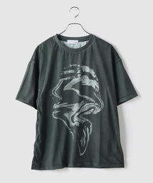 TOLQ（トルク）の「TOLQ / トルク Melt Graphic Printed T-shirts (S/S)（Tシャツ/カットソー）」