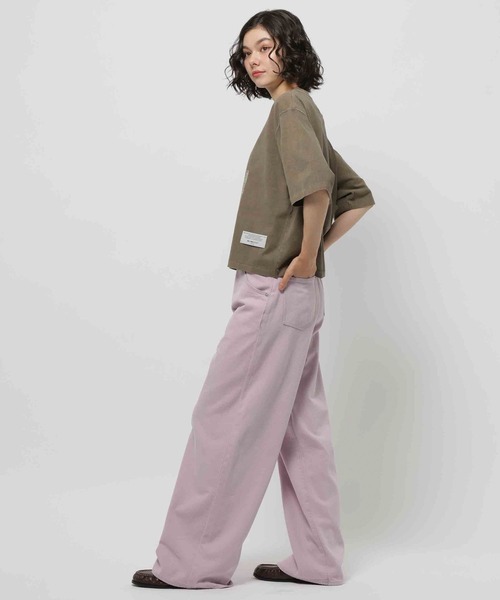 niko and...(ニコアンド)の「【WILLIAM B.ELIOTT】デニムパンツ(デニムパンツ・レディース・ライトブルー/ピンク・MEDIUM/LARGE)」の9枚目の写真