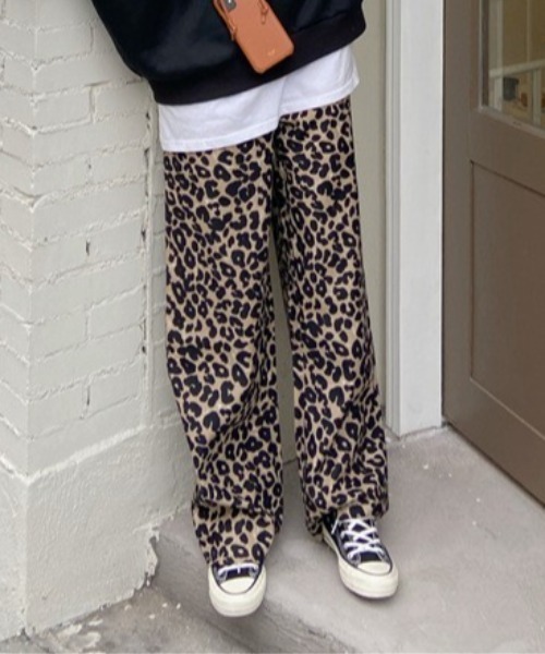 Vipoa(ヴィポア)の「Leopard drape pleats pants(その他パンツ・レディース・グレー/ブラウン・FREE)」の18枚目の写真