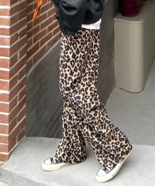Vipoa(ヴィポア)の「Leopard drape pleats pants(その他パンツ・レディース・グレー/ブラウン・FREE)」の16枚目の写真