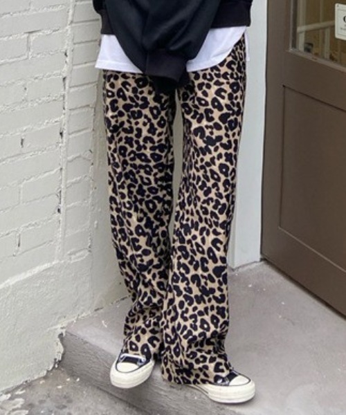 Vipoa(ヴィポア)の「Leopard drape pleats pants(その他パンツ・レディース・グレー/ブラウン・FREE)」の19枚目の写真