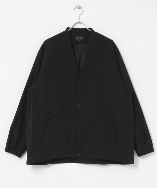 EKAL（エカル）の「MoLightカーディガンジャケット（カーディガン/ボレロ・メンズ・ブラック/グリーン/ネイビー・LARGE/MEDIUM）」の4枚目の写真