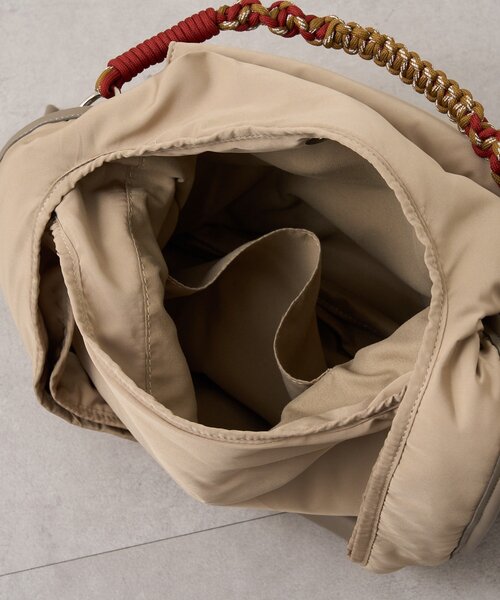 CIAOPANIC TYPY(チャオパニックティピー)の「:ZOZO限定【TYNNE.】トライアングルミックスコードデザインBAG(トートバッグ・レディース・ブラック/ベージュ・ONE SIZE)」の19枚目の写真