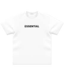 エッセンシャルハーフTシャツ(ホワイト)