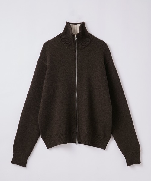 Parts Lab.（パーツラボ）の「【Parts Lab.】Double Face Drivers Knit / ダブルフェイス・ドライバーズニット（ニット/セーター・メンズ・ブラック系1/ネイビー系1/カーキ/ブラウン系1/グレー系1/カーキ系1・M/S/L）」の12枚目の写真