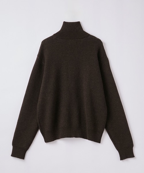 Parts Lab.（パーツラボ）の「【Parts Lab.】Double Face Drivers Knit / ダブルフェイス・ドライバーズニット（ニット/セーター・メンズ・ブラック系1/ネイビー系1/カーキ/ブラウン系1/グレー系1/カーキ系1・M/S/L）」の13枚目の写真