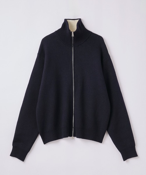 Parts Lab.（パーツラボ）の「【Parts Lab.】Double Face Drivers Knit / ダブルフェイス・ドライバーズニット（ニット/セーター・メンズ・ブラック系1/ネイビー系1/カーキ/ブラウン系1/グレー系1/カーキ系1・M/S/L）」の16枚目の写真