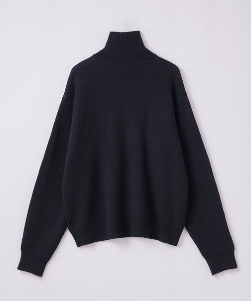 Parts Lab.（パーツラボ）の「【Parts Lab.】Double Face Drivers Knit / ダブルフェイス・ドライバーズニット（ニット/セーター・メンズ・ブラック系1/ネイビー系1/カーキ/ブラウン系1/グレー系1/カーキ系1・M/S/L）」の17枚目の写真