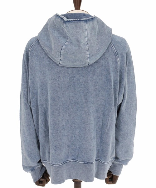 CAMBIO（カンビオ）の「mj11898- Washed Denim Fleece Snap Hoodie フードジャケット(CMP-262-005)（その他アウター・メンズ・ブルー/ブルー系その他・L/M/S）」の15枚目の写真