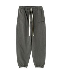 WHITELAND | 【WEB&DEPOT限定】WHITELAND/ホワイトランド/LOGO PIGMENT SWEAT PANTS(スウェットパンツ)