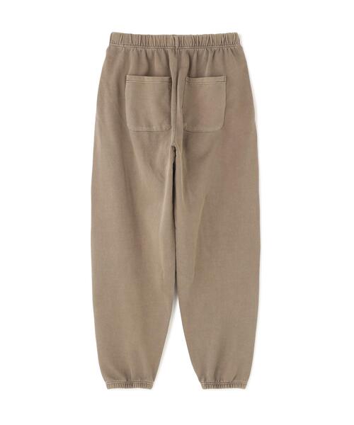 WHITELAND(ホワイトランド)の「【WEB&DEPOT限定】WHITELAND/ホワイトランド/LOGO PIGMENT SWEAT PANTS(スウェットパンツ・メンズ・ベージュ/ブラック・M/L/S)」の5枚目の写真