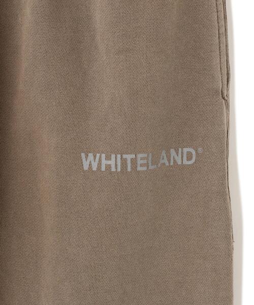 WHITELAND(ホワイトランド)の「【WEB&DEPOT限定】WHITELAND/ホワイトランド/LOGO PIGMENT SWEAT PANTS(スウェットパンツ・メンズ・ベージュ/ブラック・M/L/S)」の7枚目の写真