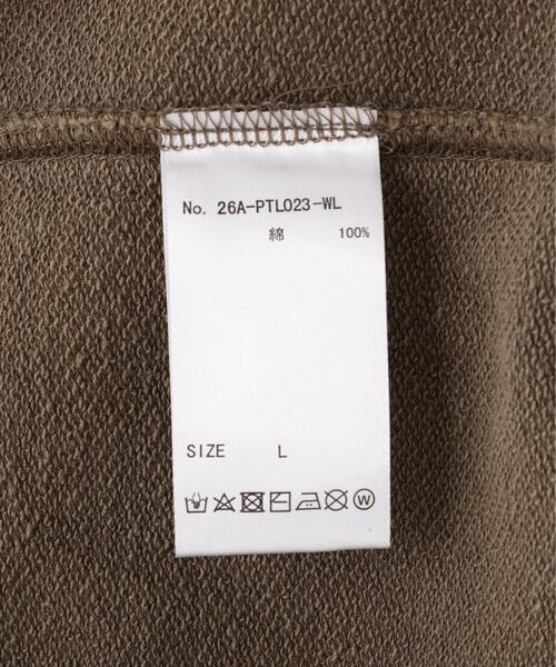 WHITELAND(ホワイトランド)の「【WEB&DEPOT限定】WHITELAND/ホワイトランド/LOGO PIGMENT SWEAT PANTS(スウェットパンツ・メンズ・ベージュ/ブラック・M/L/S)」の13枚目の写真