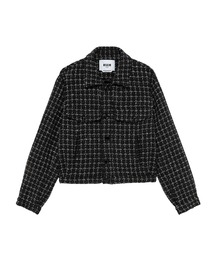 MSGM（エムエスジーエム）の「ブークレツイード ジャケット（ブルゾン）」