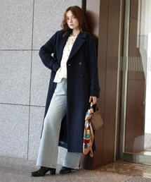 ウールロングコート