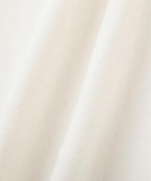 YLEVE(イレーヴ)の「YLEVE / COTTON SILK NOIL PULLOVER(Tシャツ/カットソー・メンズ・ホワイト/グレー系その他3・4)」の15枚目の写真