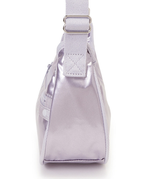 LeSportsac(レスポートサック)の「MINI HOBO CROSSBODY シルバーライラックシャイン(ショルダーバッグ・レディース・パープル・FREE)」の5枚目の写真