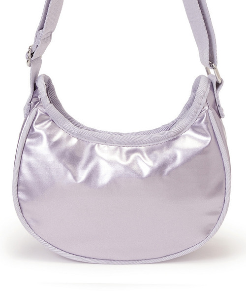 LeSportsac(レスポートサック)の「MINI HOBO CROSSBODY シルバーライラックシャイン(ショルダーバッグ・レディース・パープル・FREE)」の6枚目の写真