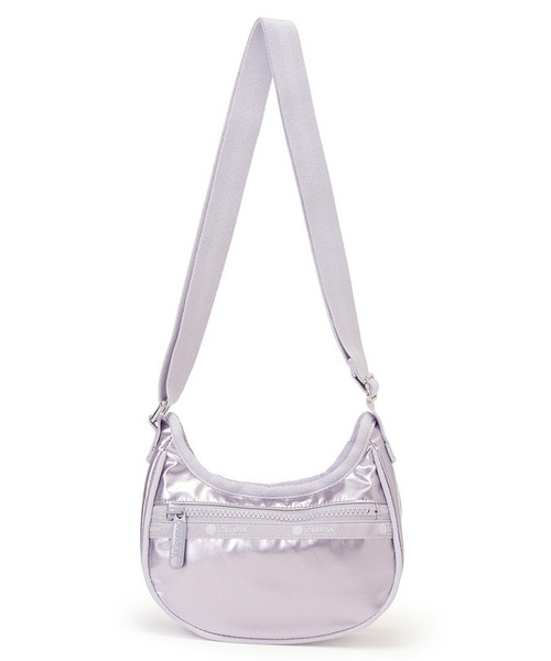 LeSportsac(レスポートサック)の「MINI HOBO CROSSBODY シルバーライラックシャイン(ショルダーバッグ・レディース・パープル・FREE)」の7枚目の写真