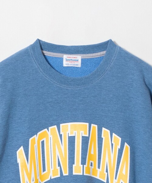 EMMEL REFINES(エメルリファインズ)の「<GULF COAST SPORTSWEAR>ロゴ スウェット< Select by EMMEL REFINES >(スウェット・レディース・コバルトブルー/ライトグレー・L)」の9枚目の写真