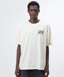 Alpha Industries/アルファ インダストリーズ/ESSENTIAL RELAXED FIT TEE (BATTLEWASH SEALIFT)/バトルウォッシュ シーリフト リラックスフィット Tシャツ