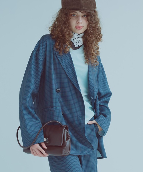 ad thie(アドティエ)の「スクエアフラップバックル ショルダー バック(ハンドバッグ・レディース・ブラック/ブラウン/ベージュ・FREE)」の13枚目の写真