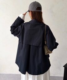 ミドル丈トレンチコート