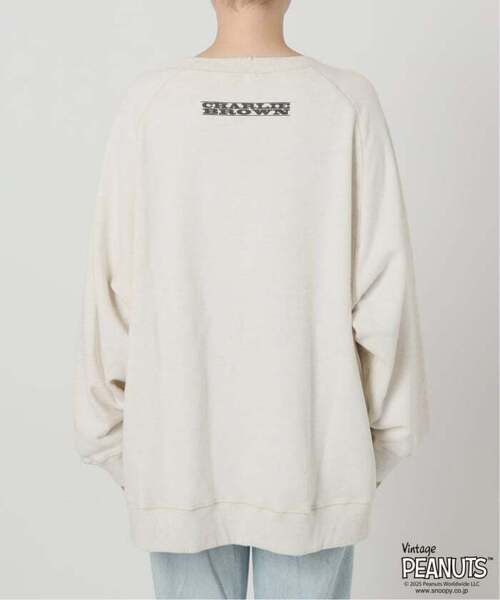 FRAMeWORK(フレームワーク)の「≪追加≫MEAN MACHINE AGE 別注 PEANUTS VTG CREW SWT "CHARLIE"(スウェット・レディース・ブラウン/スミクロ・FREE)」の13枚目の写真