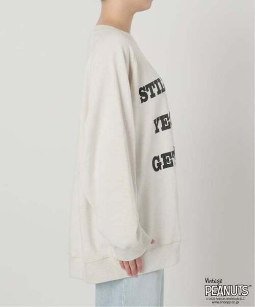 FRAMeWORK(フレームワーク)の「≪追加≫MEAN MACHINE AGE 別注 PEANUTS VTG CREW SWT "CHARLIE"(スウェット・レディース・ブラウン/スミクロ・FREE)」の14枚目の写真