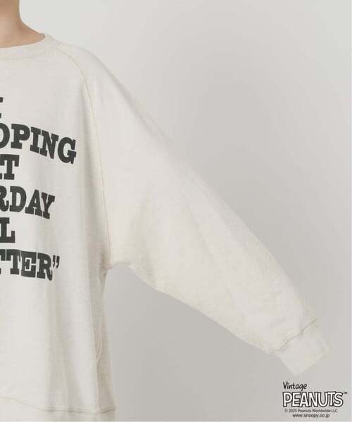 FRAMeWORK(フレームワーク)の「≪追加≫MEAN MACHINE AGE 別注 PEANUTS VTG CREW SWT "CHARLIE"(スウェット・レディース・ブラウン/スミクロ・FREE)」の15枚目の写真