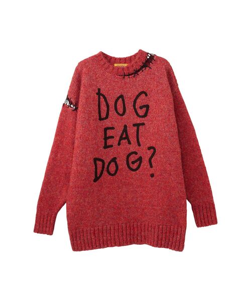 HYSTERIC GLAMOUR(ヒステリックグラマー)の「DOG EAT DOG? ワンピース(ワンピース・レディース・レッド/ブラック・FREE)」の1枚目の写真