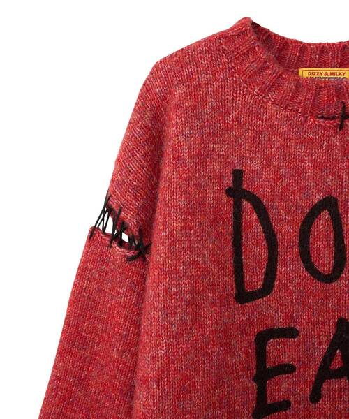 HYSTERIC GLAMOUR(ヒステリックグラマー)の「DOG EAT DOG? ワンピース(ワンピース・レディース・レッド/ブラック・FREE)」の4枚目の写真