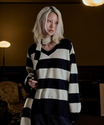 FEI-LANG（フェイラン）の「scarf set spring v neck knit（ニット/セーター）」