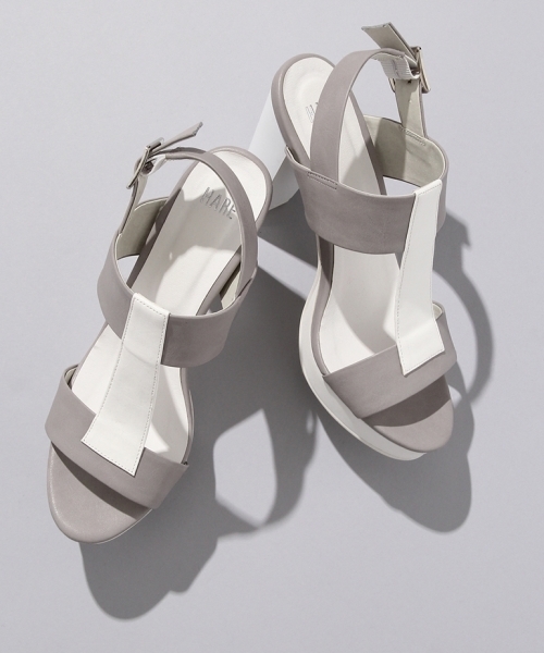 HARE（ハレ）の「ハイショクヒールサンダル（サンダル・レディース・ブラック/グレー/ピンク・MEDIUM/LARGE）」の3枚目の写真