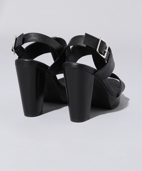 HARE（ハレ）の「ハイショクヒールサンダル（サンダル・レディース・ブラック/グレー/ピンク・MEDIUM/LARGE）」の6枚目の写真