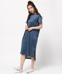 Ray BEAMS | Ray BEAMS / サイドスリット マキシ Tシャツ ワンピース(ワンピース)