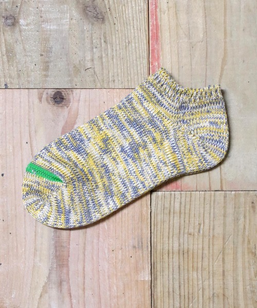 OLD BETTY'S(オールドベティーズ)の「Lady's Sneaker Socks(Standard)/スニーカーソックス(ソックス/靴下・レディース・グリーン/レッド/エメラルド/サックスブルー/ネイビー/イエロー・S)」の5枚目の写真