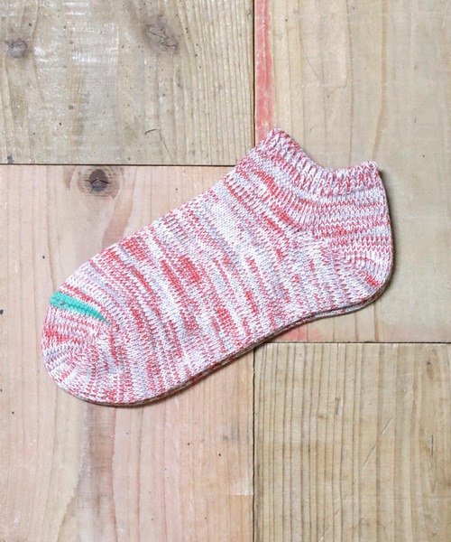 OLD BETTY'S(オールドベティーズ)の「Lady's Sneaker Socks(Standard)/スニーカーソックス(ソックス/靴下・レディース・グリーン/レッド/エメラルド/サックスブルー/ネイビー/イエロー・S)」の4枚目の写真